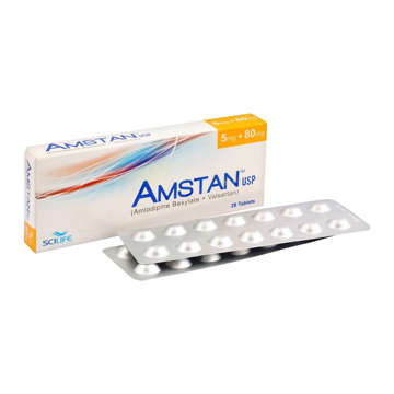 Picture of Amstan 5+80mg Tab 14x2s